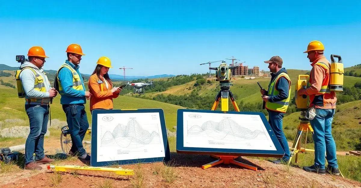 Topografia: Medição de Terreno Simplificada e Eficiente